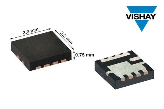Vishay推出采用源極倒裝技術PowerPAK 1212-F封裝的TrenchFET 第五代功率MOSFET